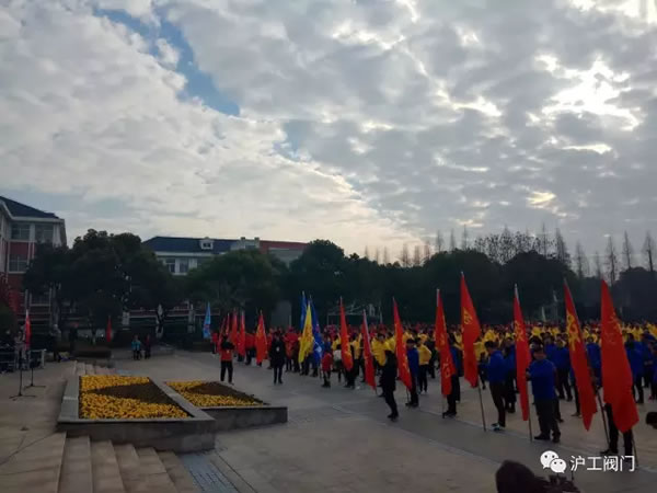 上海滬工閥門(mén)廠嘉定區(qū)華亭分區(qū)2017年市民迎春健身跑活動(dòng)(圖5)